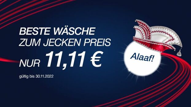 Angebot im November beim Westfalen Waschpark Köln-Lövenich: Beste Wäsche für 11,11€!