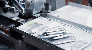 Kapsel-Blisterverpackungsmaschine aus pharmazeutischem Gewebe
