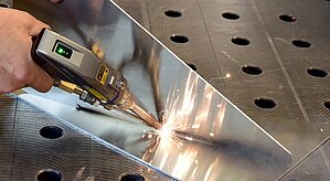 Laserschweißen von Metall