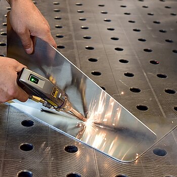 Laserschweißen von Metall