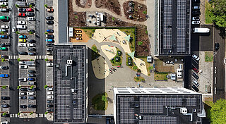 Die NGC.Tec realisiert zunehmend Gebäudetechnik- und Wärmelösungen für große Bauprojekte wie hier das Kaiserquartier in Herne.