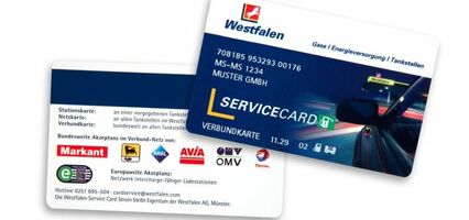 Westfalen Service Card + eCharge