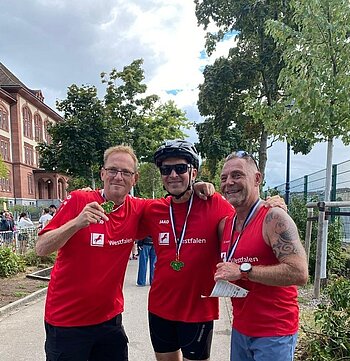 Westfalen Gas Attack beim Triathlon Basel 2025