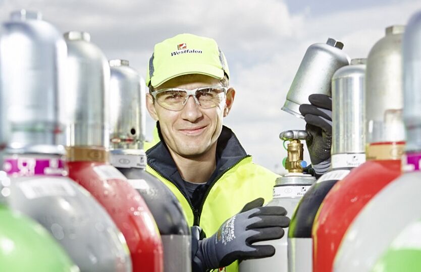 Westfalen Gas Schweiz hat eine Vielzahl an technischen Gasen.