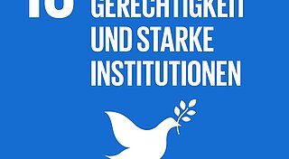 SDG 16: Frieden, Gerechtigkeit und starke Institutionen