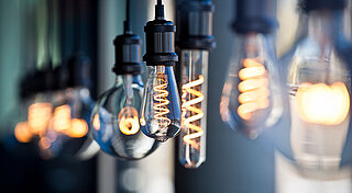 LED Glühbirnen in verschiedenen Varianten 