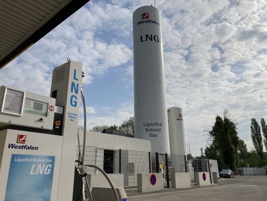 Westfalen LNG-Tankstelle Herne