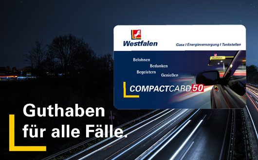 Westfalen Compact-Card 50: Steuerfreies Gehaltsextra für Ihre Mitarbeiter