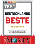 Focus Money Siegel_Deutschlands beste Kraftstoffe